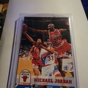 Chicago Bulls Michael Jordan Trading Card